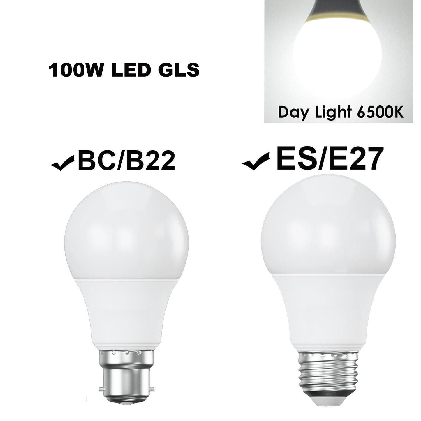 LED 100W Bulb B22 Bayonet GLS Lamp