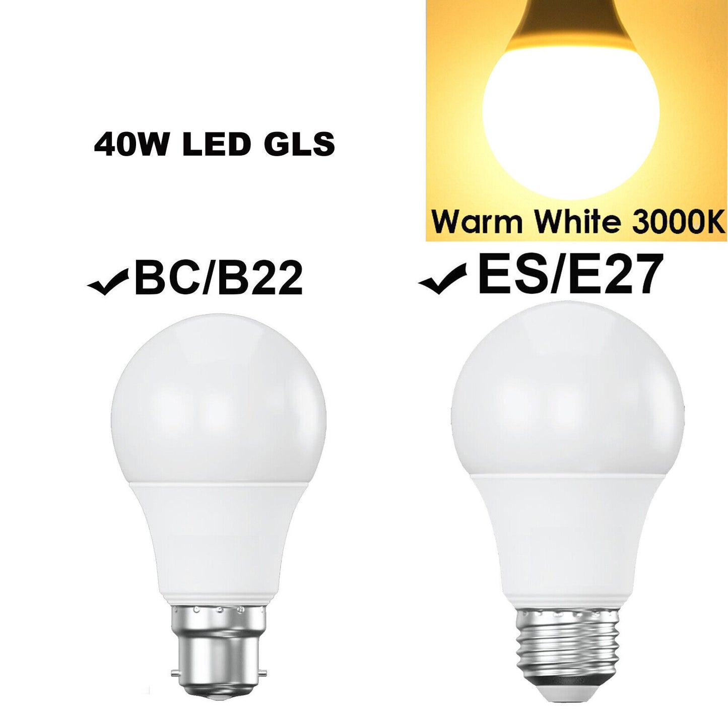 LED 100W Bulb B22 Bayonet GLS Lamp