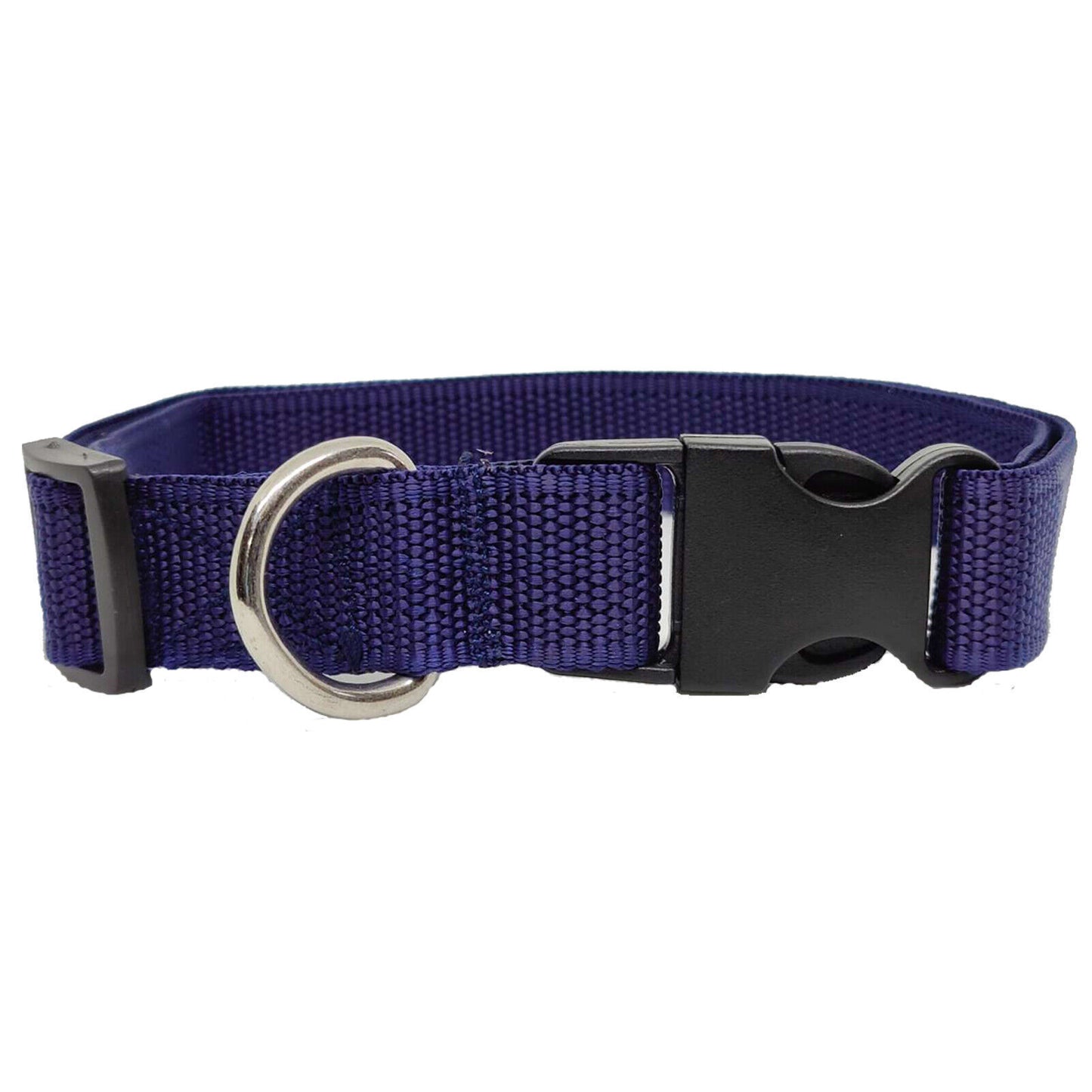 Dog Collar Nylon Adjustable Soft Pet Puppy Collars 5 Colour 5Size Accessories UK