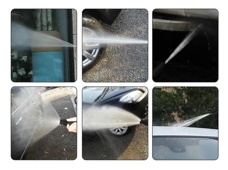 High Pressure Washer Spray Gun and 7M Washing Hose Kit For Car Jet Lance 160 bar