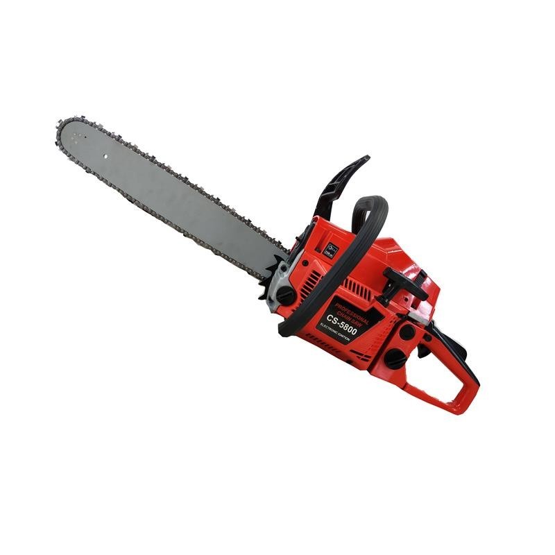 58cc Heavy Duty Petrol Chainsaw 20" Bar 50 cm Cut 2-Stroke Easy-starting 2.2KW