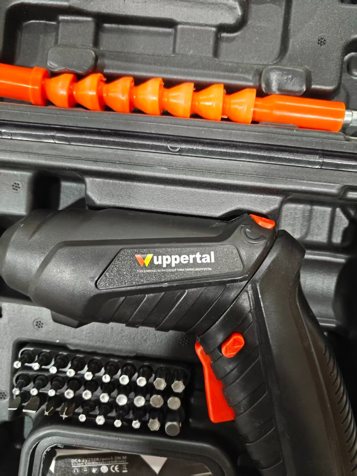 47PCS Electric Screwdriver Rechargeable Kit Cordless Drill Drill Driver Bits Set