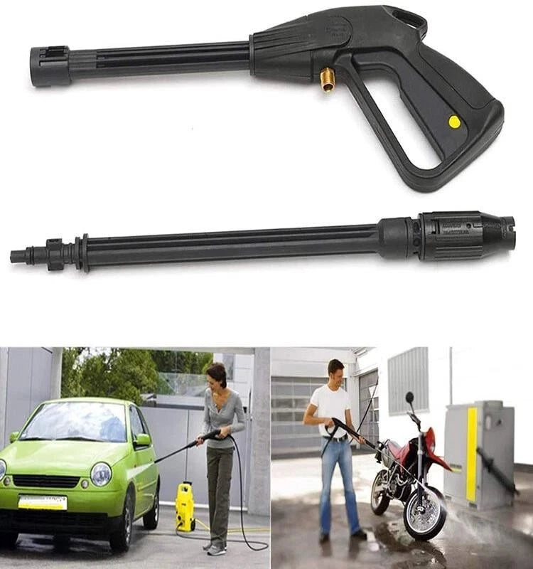 High Pressure Washer Spray Gun and 7M Washing Hose Kit For Car Jet Lance 160 bar