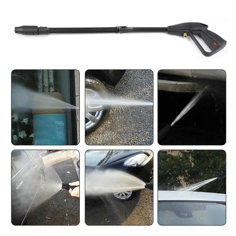 High Pressure Washer Spray Gun and 7M Washing Hose Kit For Car Jet Lance 160 bar