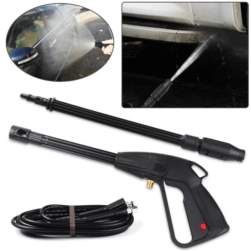 High Pressure Washer Spray Gun and 7M Washing Hose Kit For Car Jet Lance 160 bar