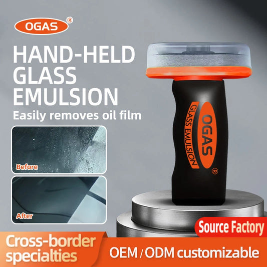 OGAS GLACO COMPOUND ROLL ON GLASS COMPOUND CLEANER OILY FILM REMOVER CAR WINDOW