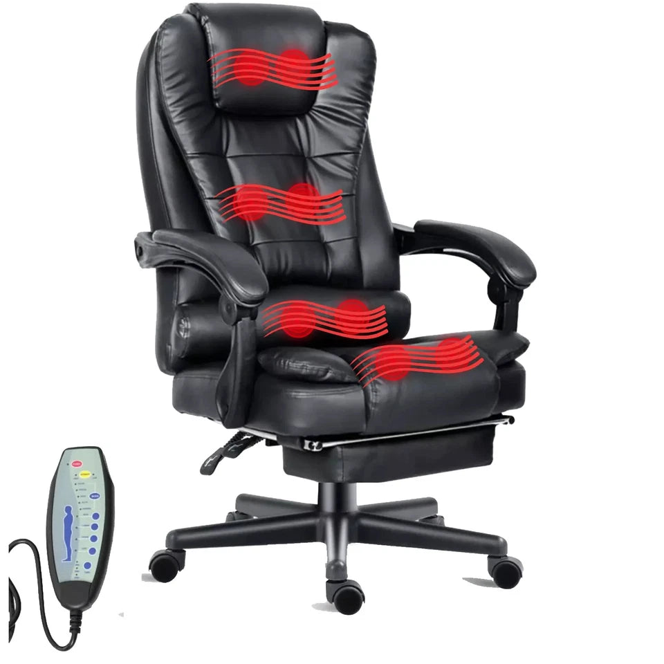 Massage Office Chair Swivel Recliner Computer Desk Gaming Chair