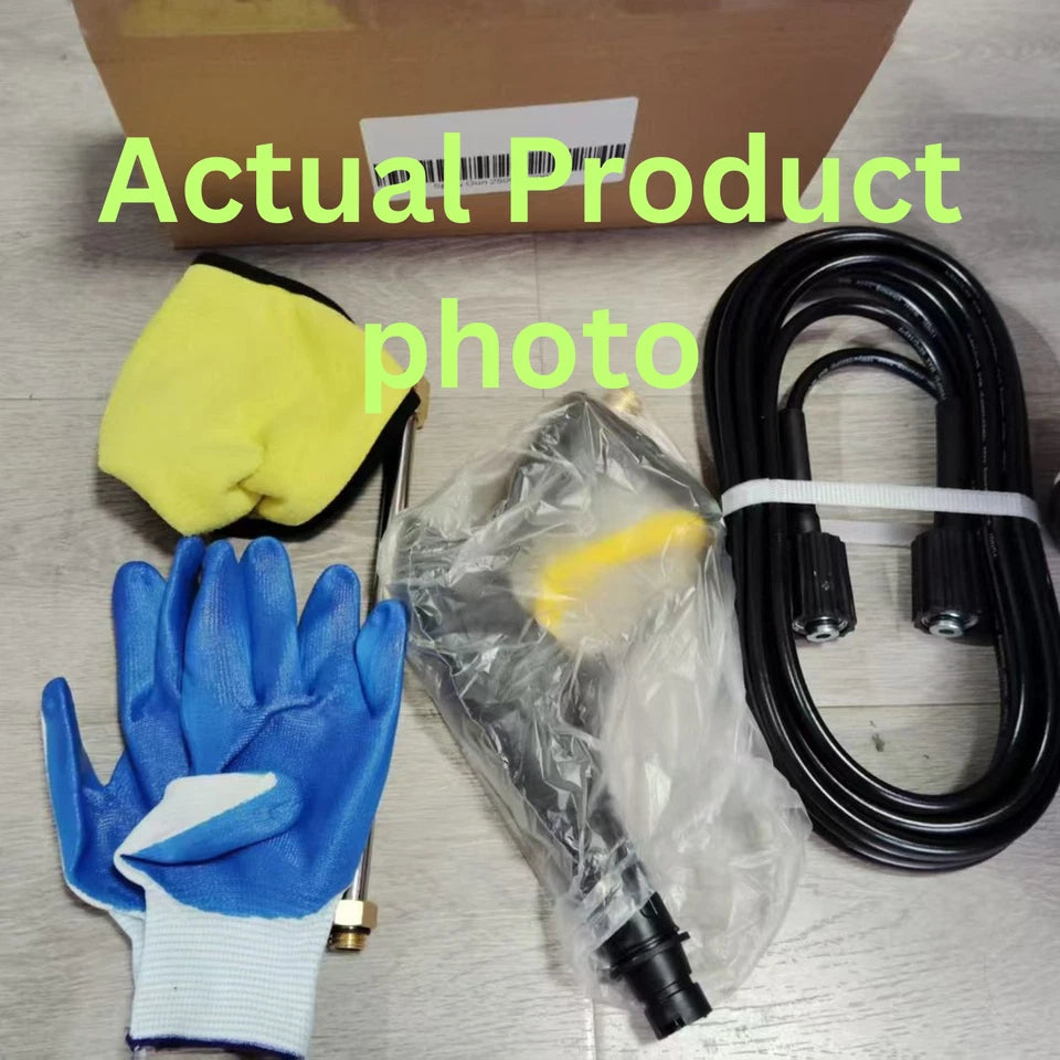 High Pressure Washer Spray Gun and 7M Washing Hose Kit For Car Jet Lance 160 bar
